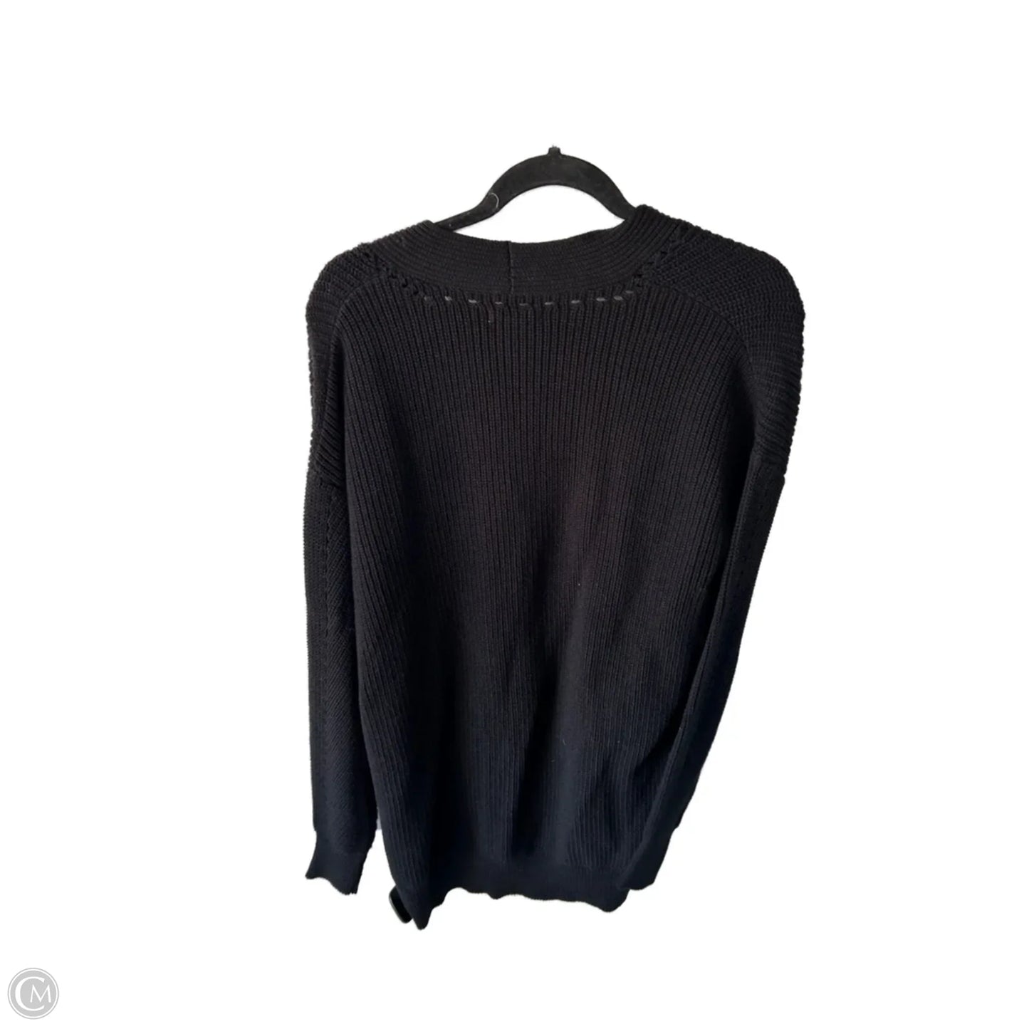 Sweater Cardigan By Bp In Black, Size: S