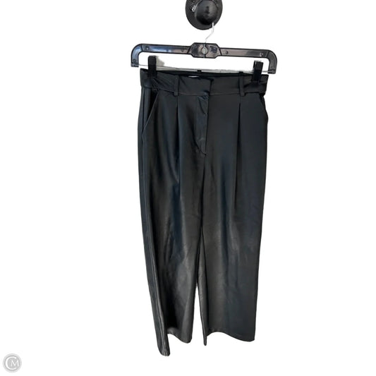 Pants Wide Leg By H&m In Black, Size: 2