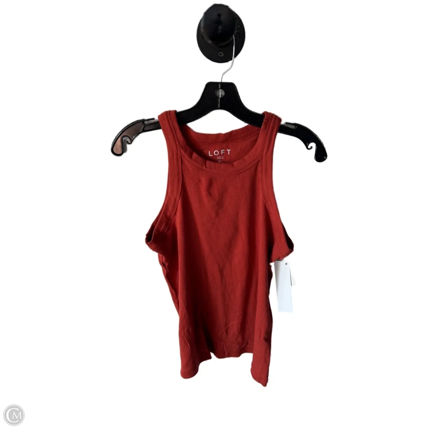 Tank Top By Loft In Orange, Size: Xl