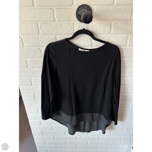 Sweater By Loft In Black, Size: L