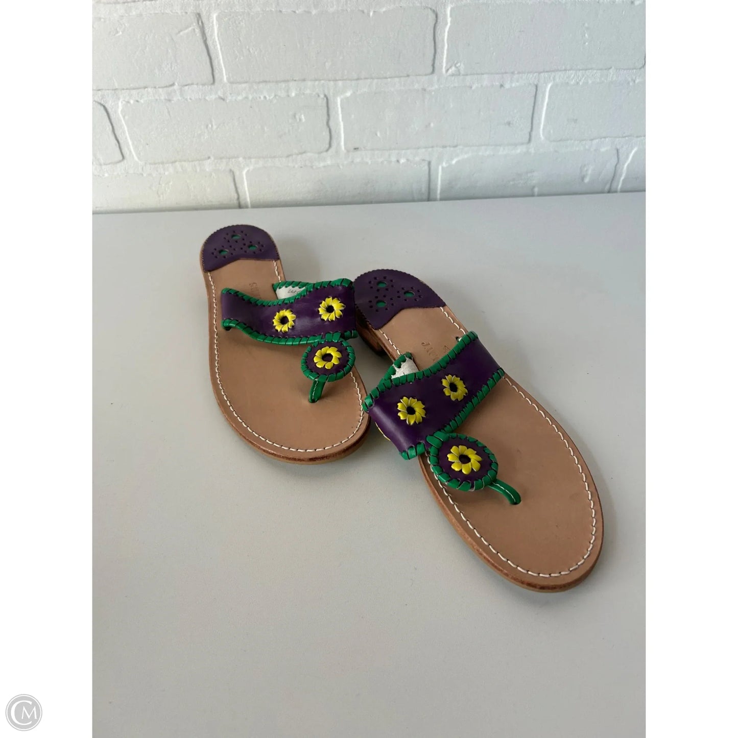 Sandals Flats By Jack Rogers In Purple, Size: 10