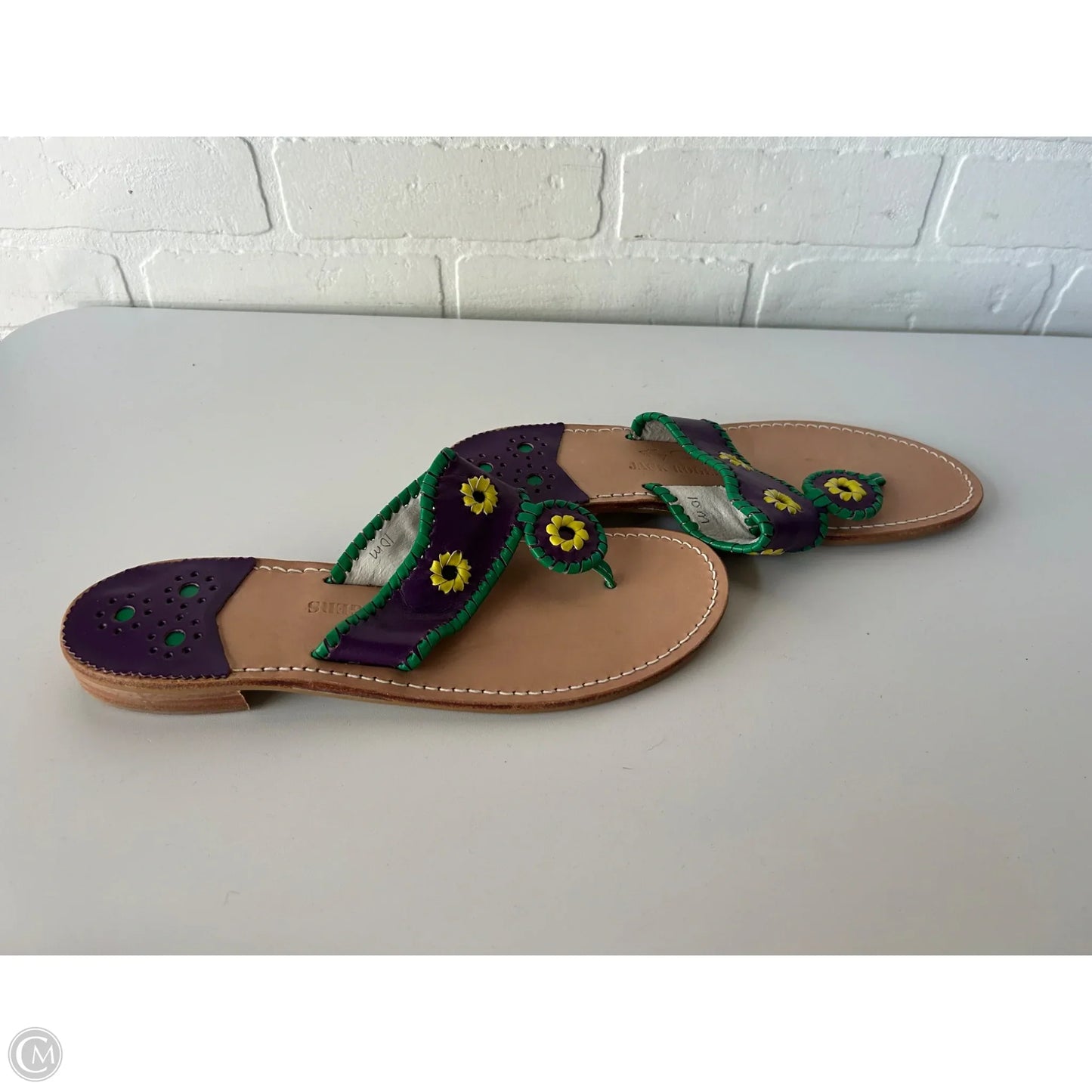 Sandals Flats By Jack Rogers In Purple, Size: 10