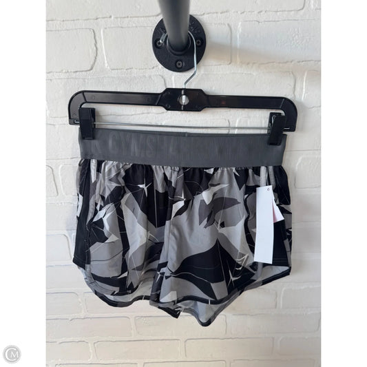 Athletic Shorts By Gym Shark In Black & Grey, Size: 0