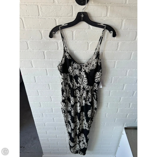 Jumpsuit By Lush In Black & Cream, Size: S