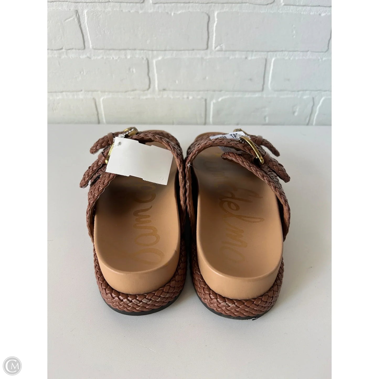 Sandals Flats By Sam Edelman In Brown, Size: 7.5