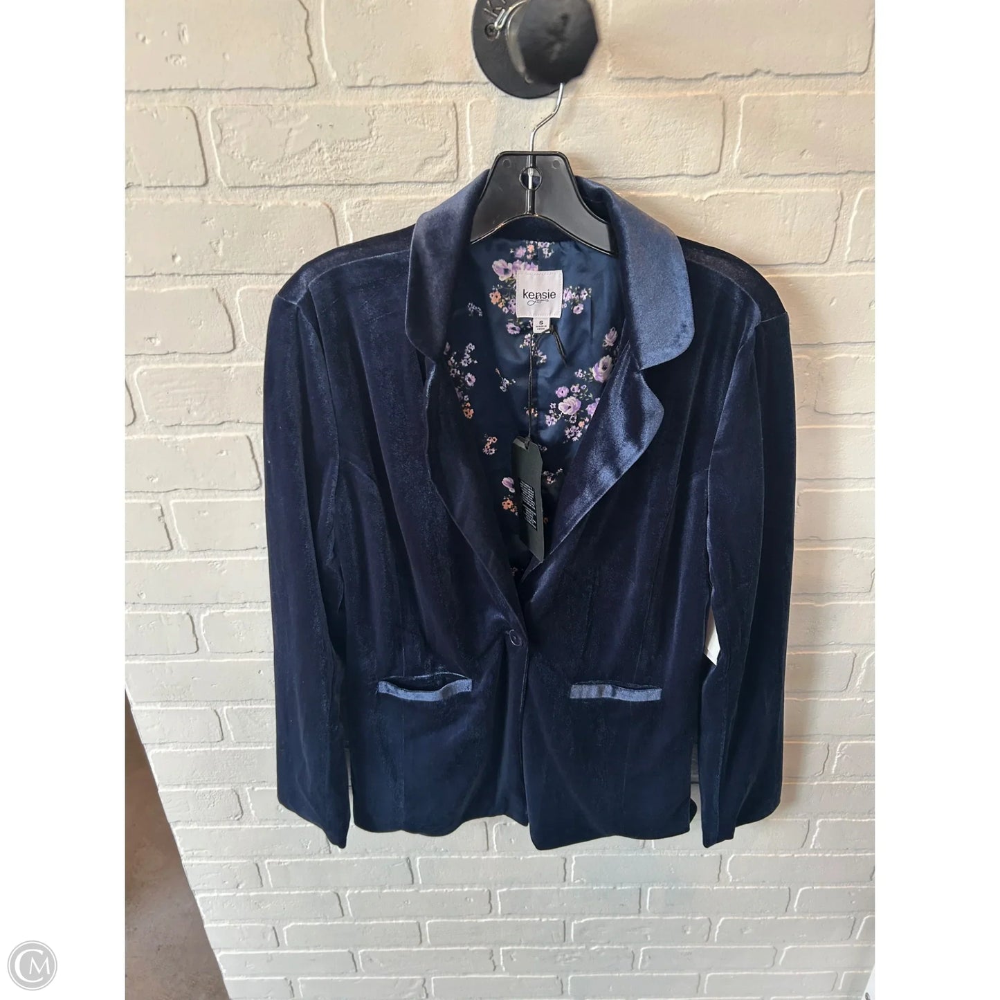 Blazer By Kensie In Blue, Size: S