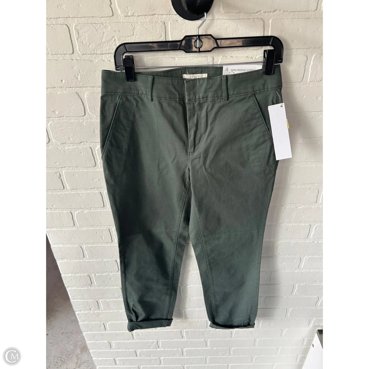 Pants Chinos & Khakis By Loft In Green, Size: 4