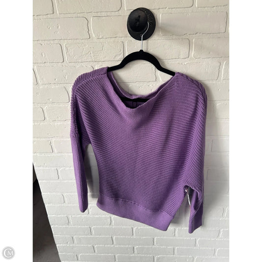 Sweater By Express In Purple, Size: Xs