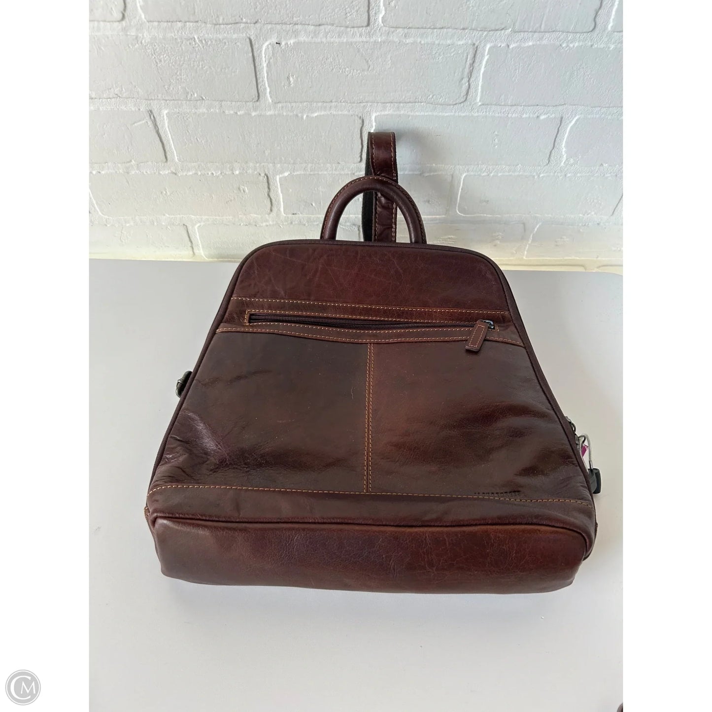 Backpack Leather By Cma, Size: Small