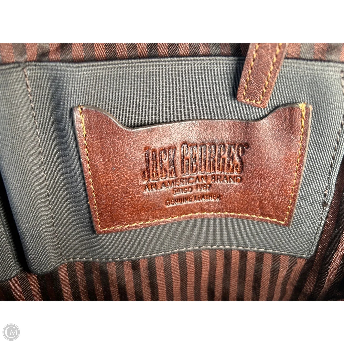 Backpack Leather By Cma, Size: Small