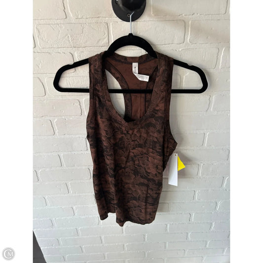Athletic Tank Top By Athleta In Brown, Size: M