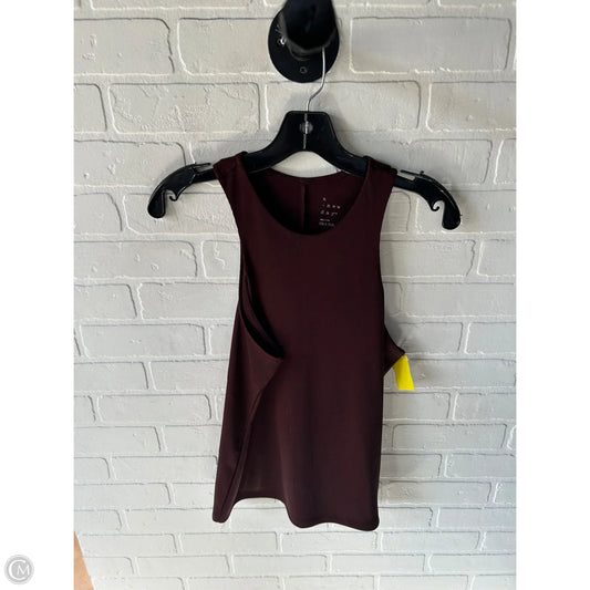 Top Sleeveless Basic By A New Day In Brown, Size: M