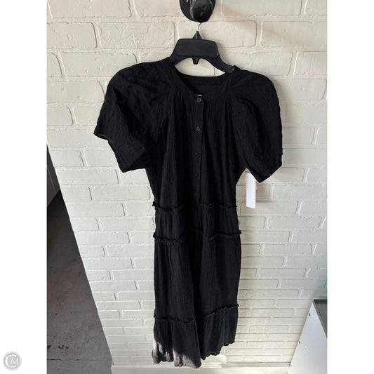Dress Casual Midi By Who What Wear In Black, Size: S
