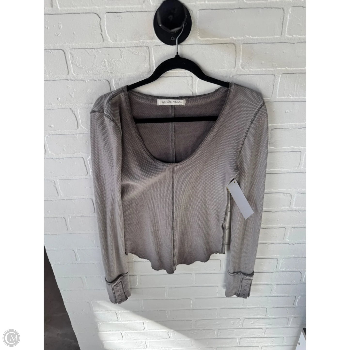 Top Long Sleeve By We The Free In Brown, Size: M