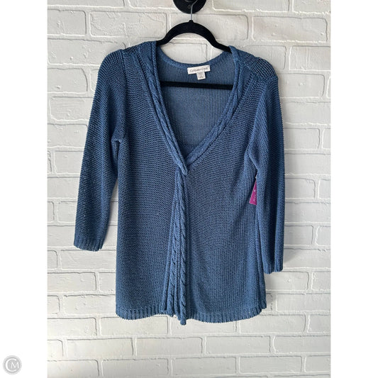 Sweater By Coldwater Creek In Blue, Size: M