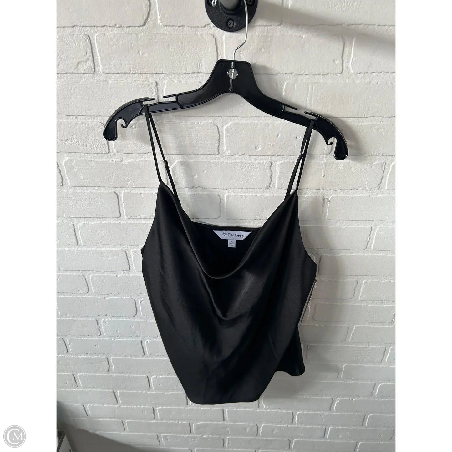 Top Cami By The Drop In Black, Size: Xl