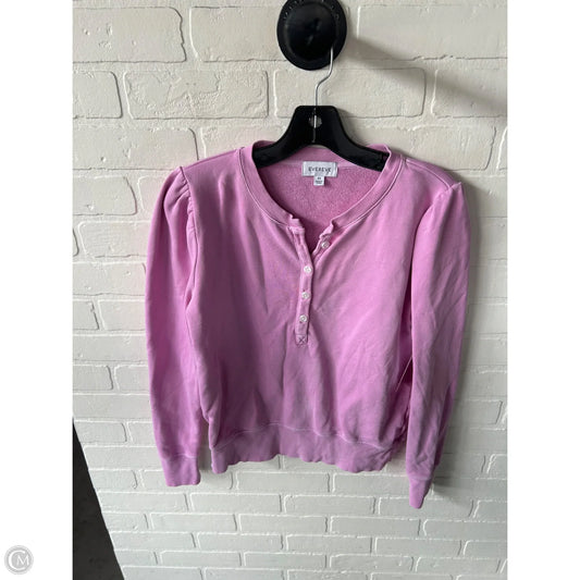 Sweatshirt Crewneck By Evereve In Pink, Size: Xs