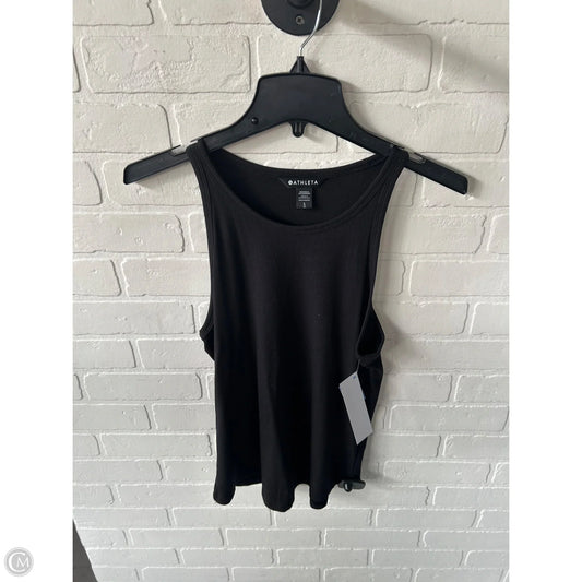 Athletic Tank Top By Athleta In Black, Size: L