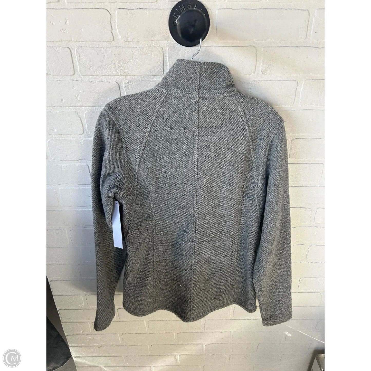 Athletic Jacket By Athleta In Grey, Size: S