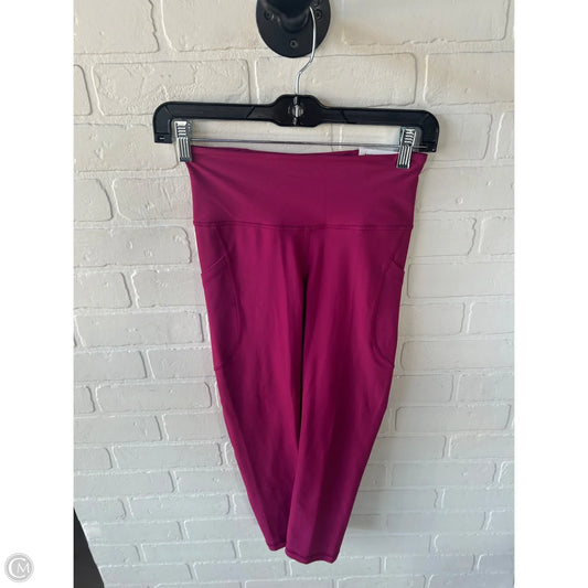 Athletic Leggings By Old Navy In Pink, Size: 0