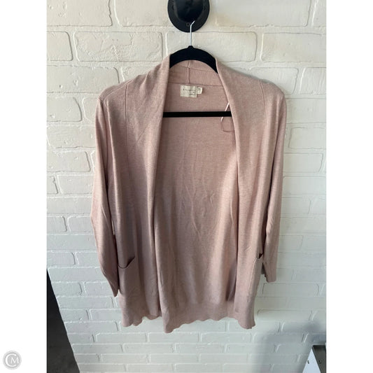 Sweater Cardigan By Dreamers In Pink, Size: M