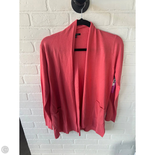 Sweater Cardigan By Staccato In Orange, Size: M