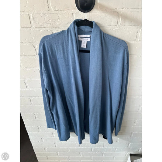 Sweater Cardigan Cashmere By Nordstrom In Blue, Size: M