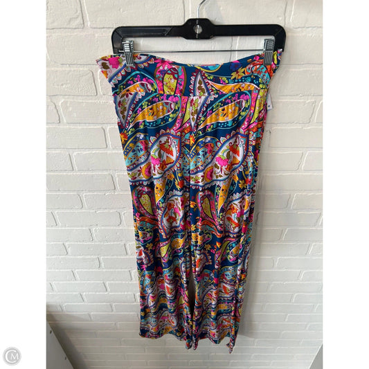 Pants Wide Leg By Trina Turk In Blue & Orange, Size: 8
