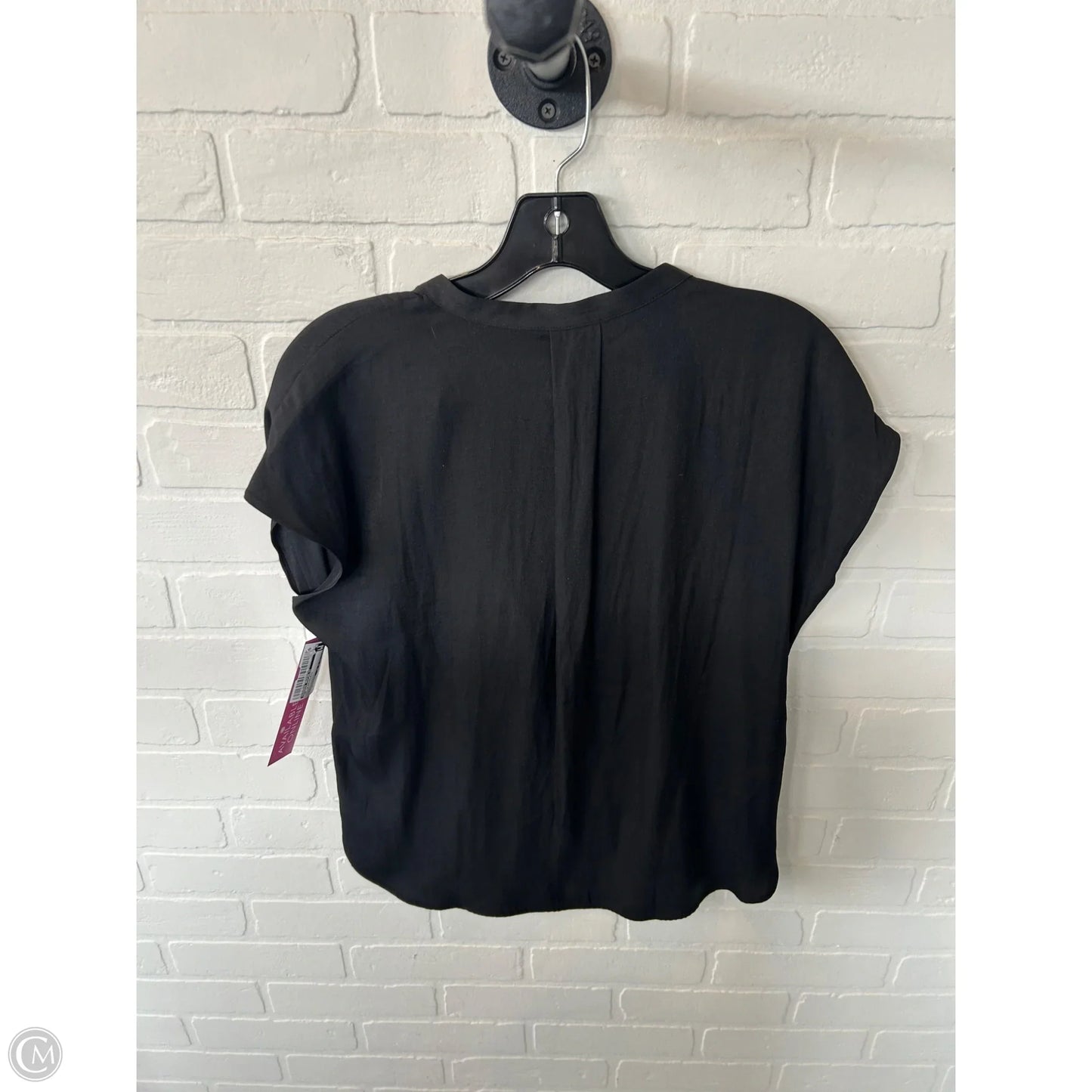 Top Sleeveless By Banana Republic In Black, Size: S