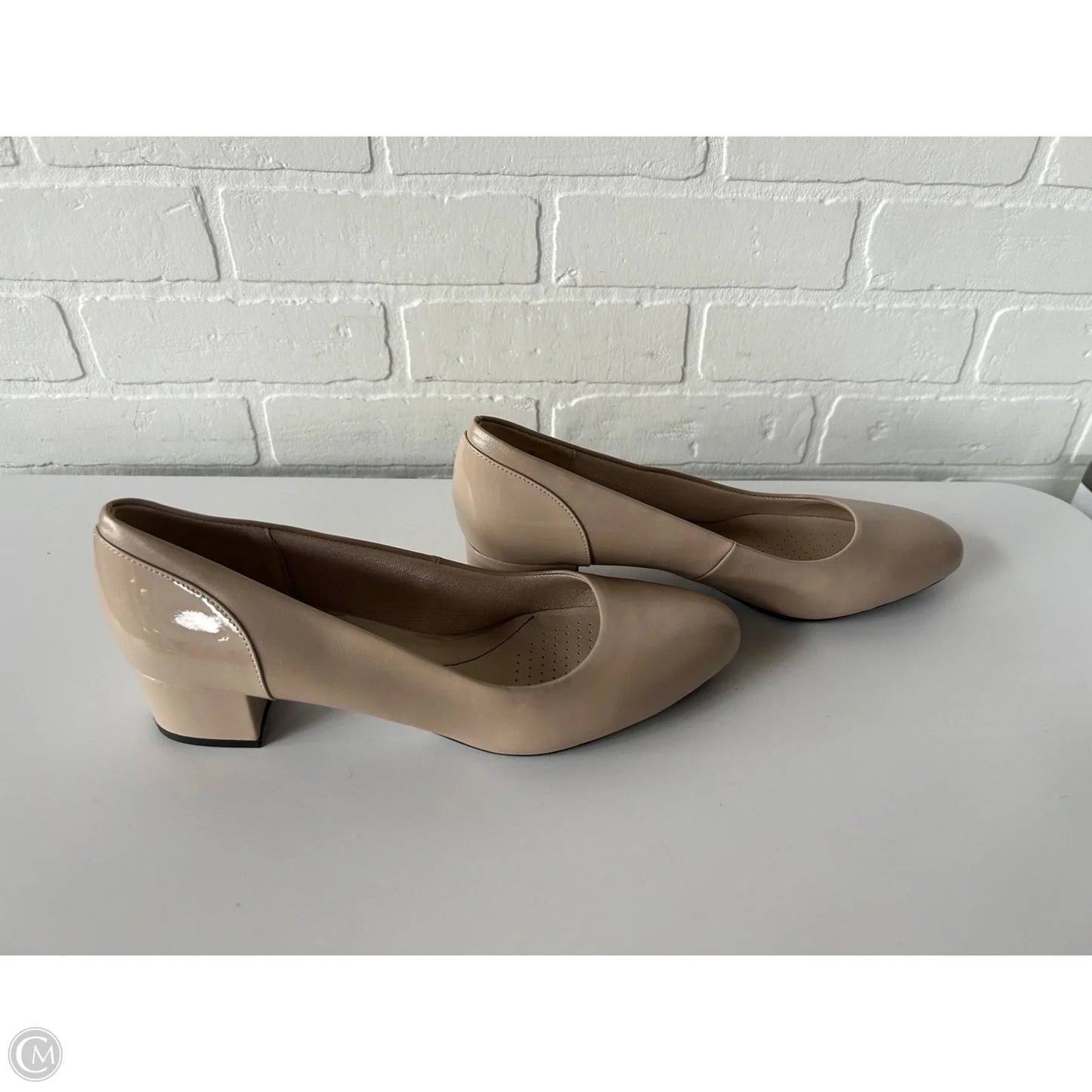 Shoes Heels Block By Life Stride In Tan, Size: 11