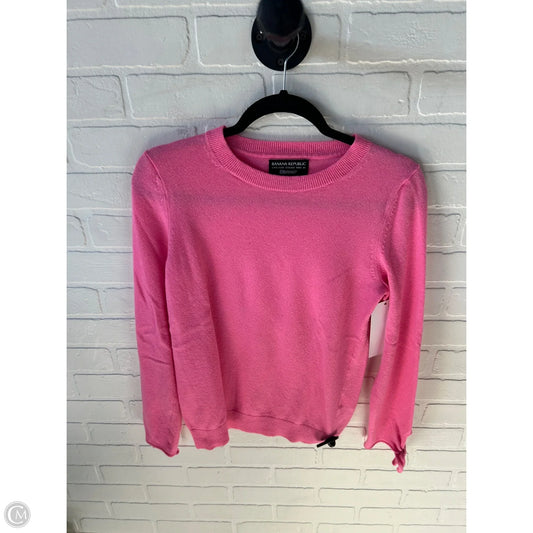 Sweater By Banana Republic In Pink, Size: M