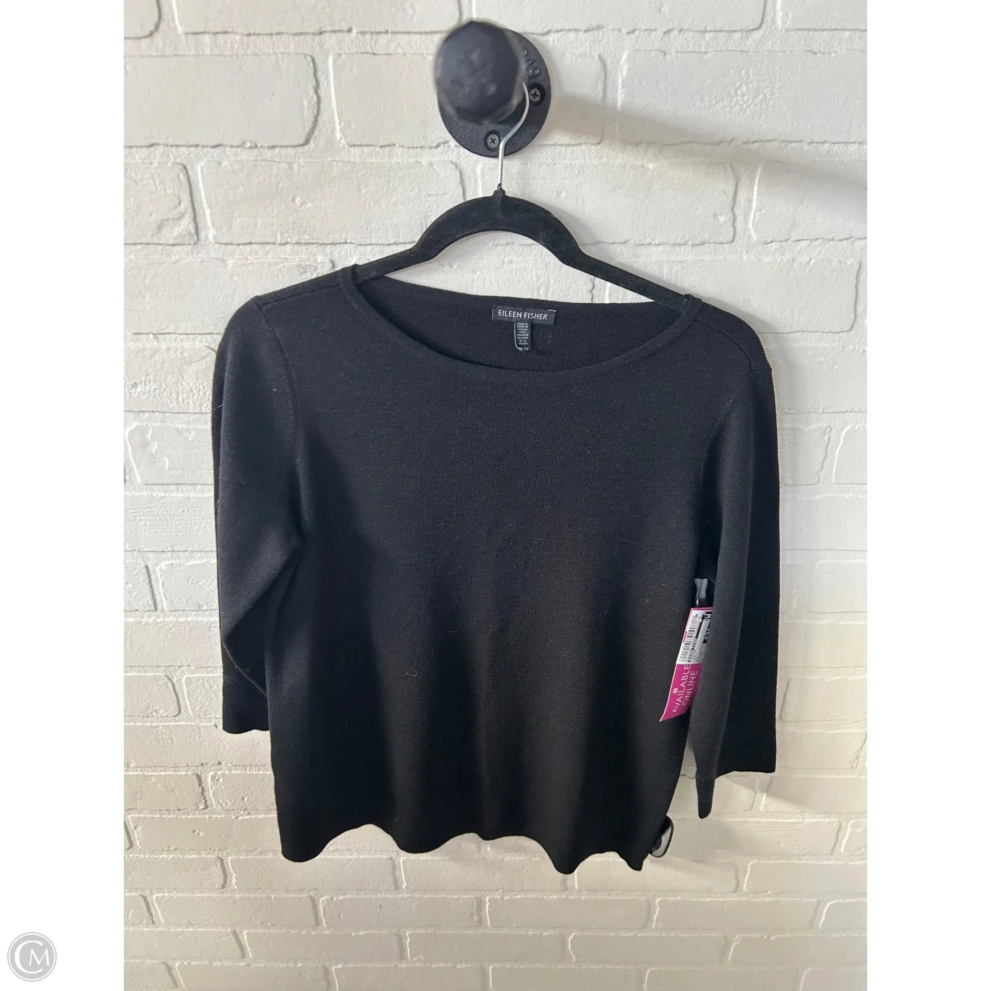 Sweater By Eileen Fisher In Black, Size: Xs
