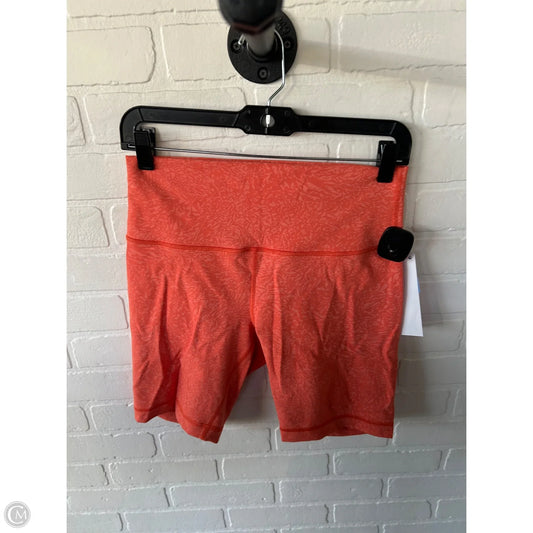 Shorts By Lululemon In Orange, Size: 10