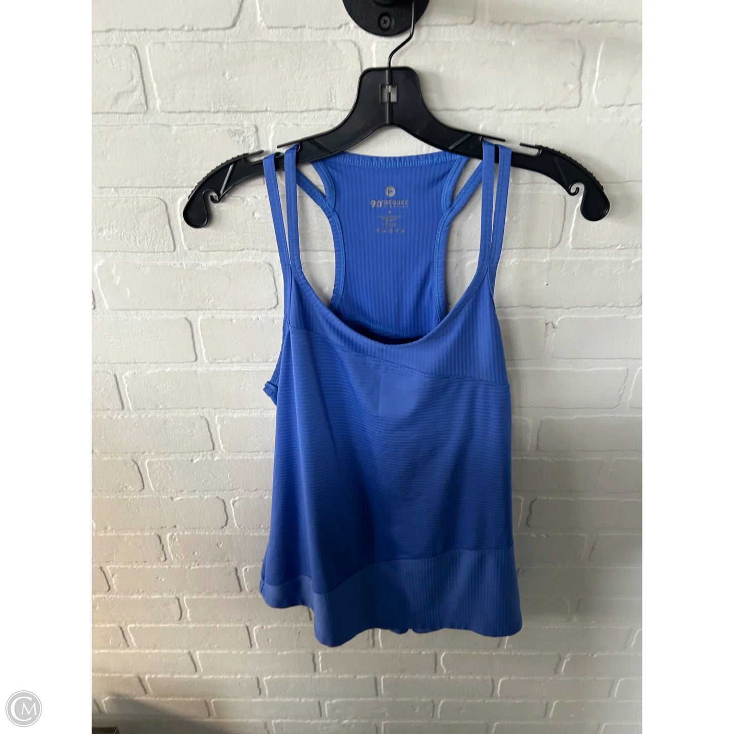 Athletic Tank Top By 90 Degrees By Reflex In Blue, Size: M