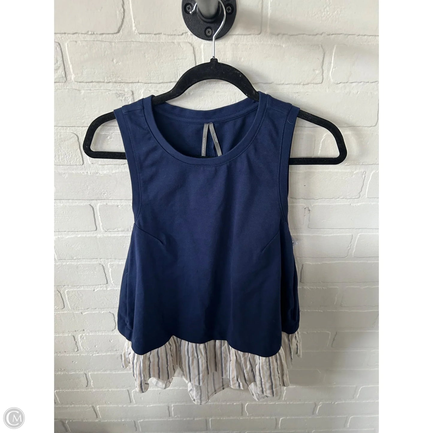 Top Sleeveless By Anthropologie In Blue, Size: S