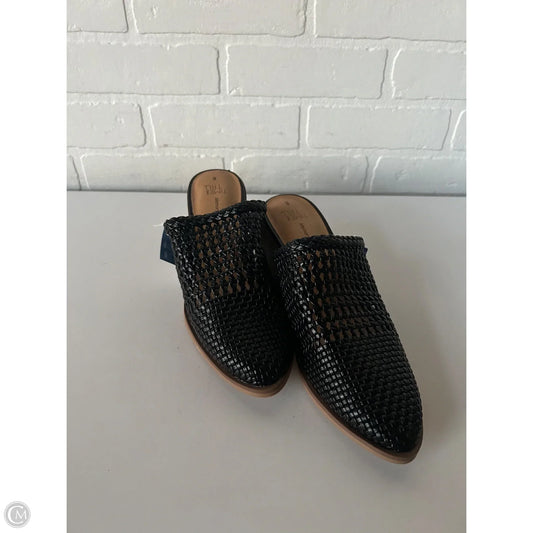 Shoes Heels Block By Time And Tru In Black, Size: 8