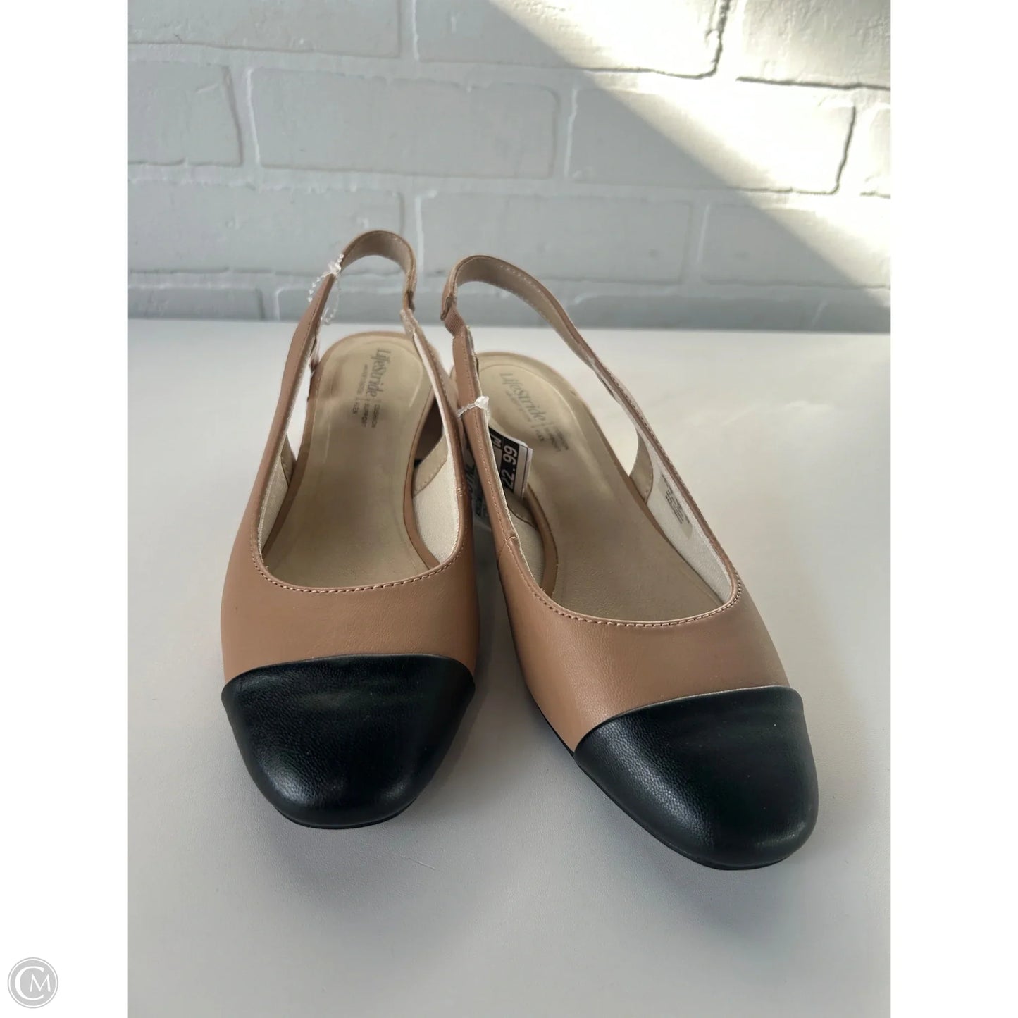 Shoes Heels Block By Life Stride In Black & Tan, Size: 7.5