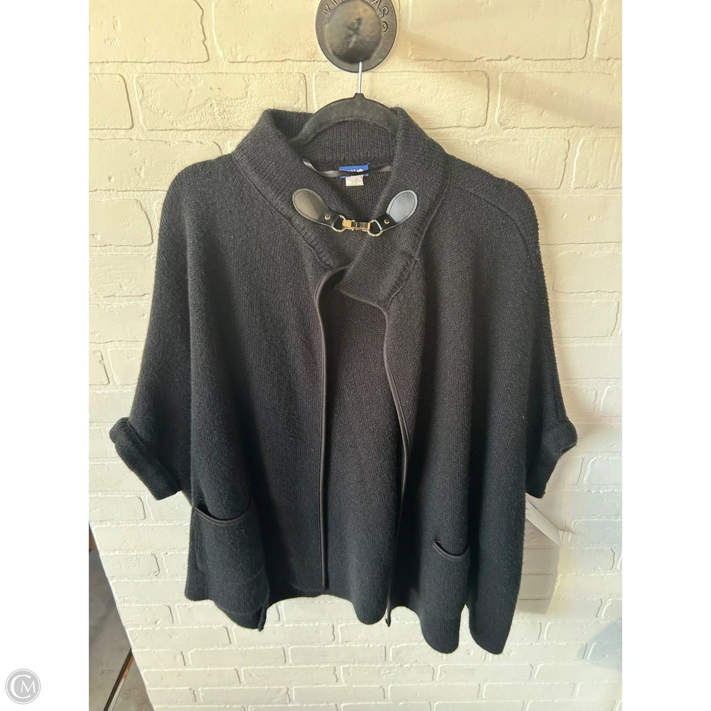 Sweater Cardigan By Apt 9 In Black, Size: Osfm