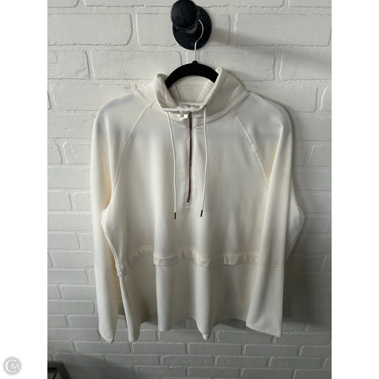 Top Long Sleeve By Avia In Cream, Size: Xl