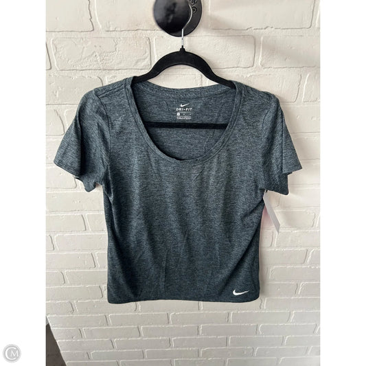Athletic Top Short Sleeve By Nike Apparel In Blue, Size: M