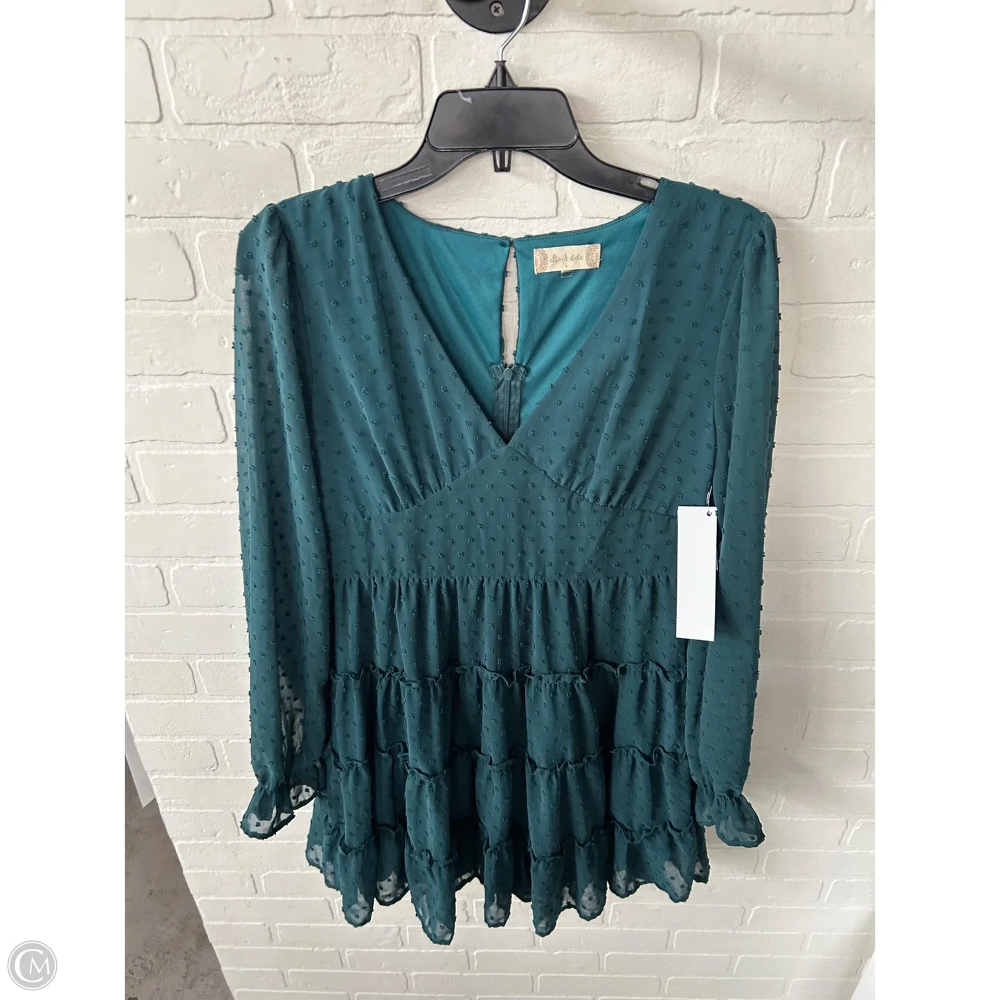 Dress Casual Short By Altard State In Teal, Size: L