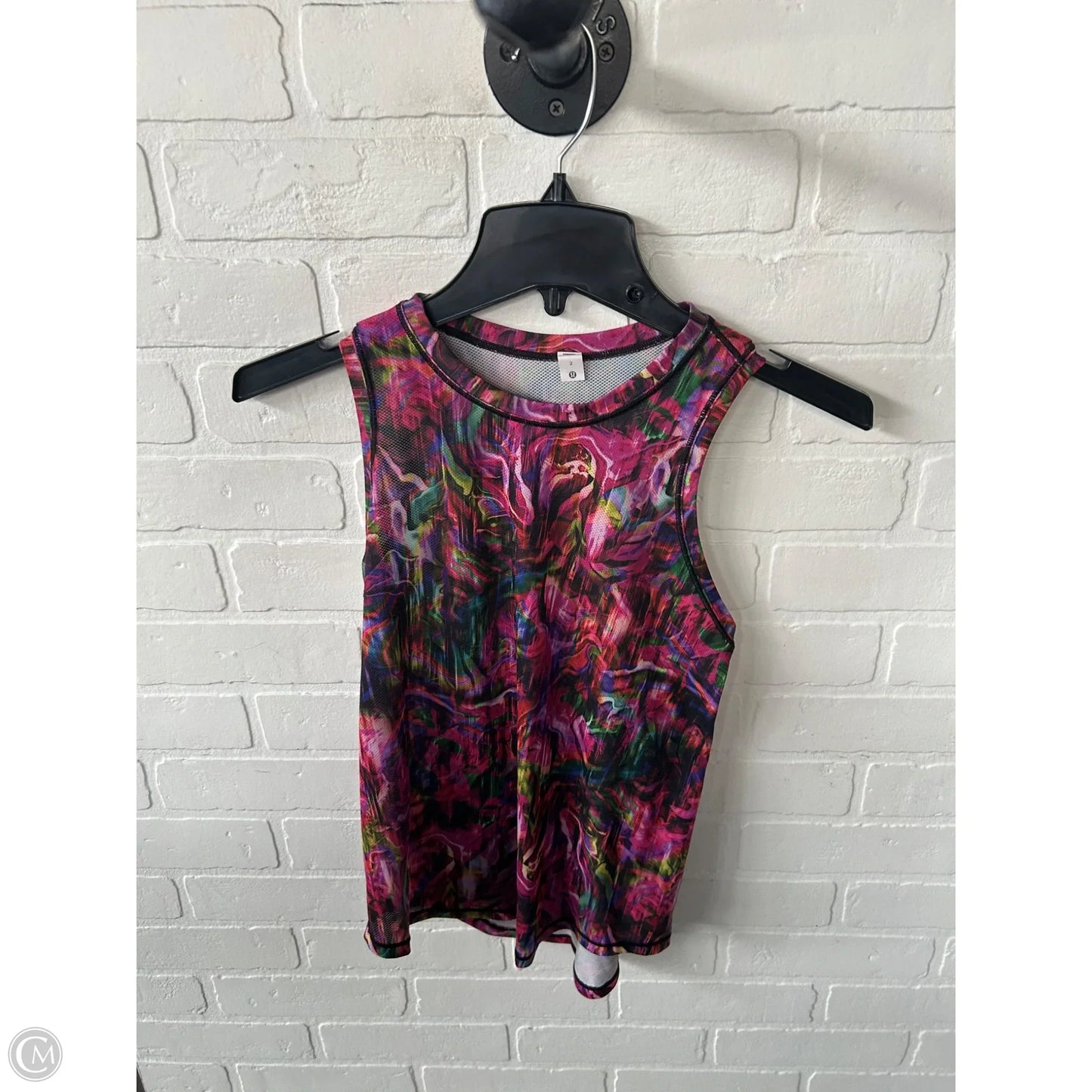 Athletic Tank Top By Lululemon In Pink, Size: Xs