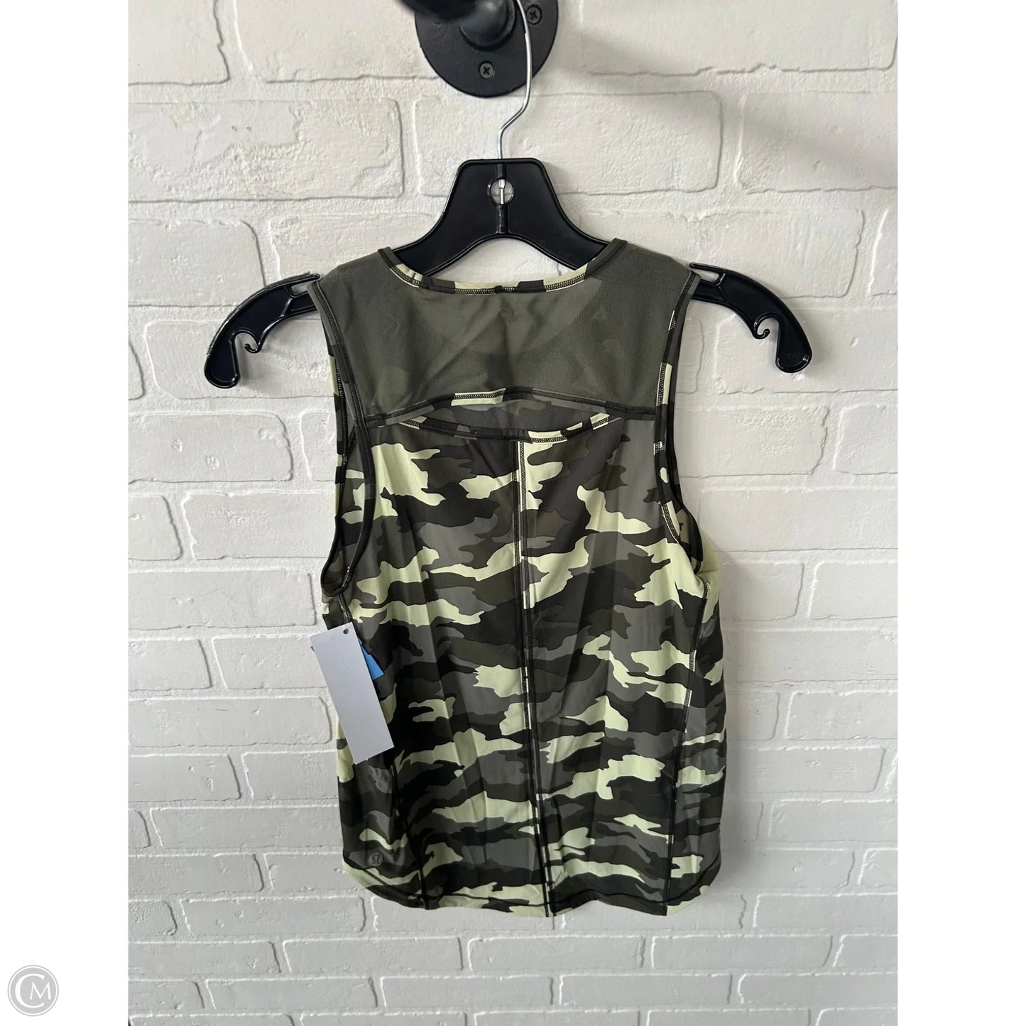 Athletic Tank Top By Lululemon In Green, Size: Xs