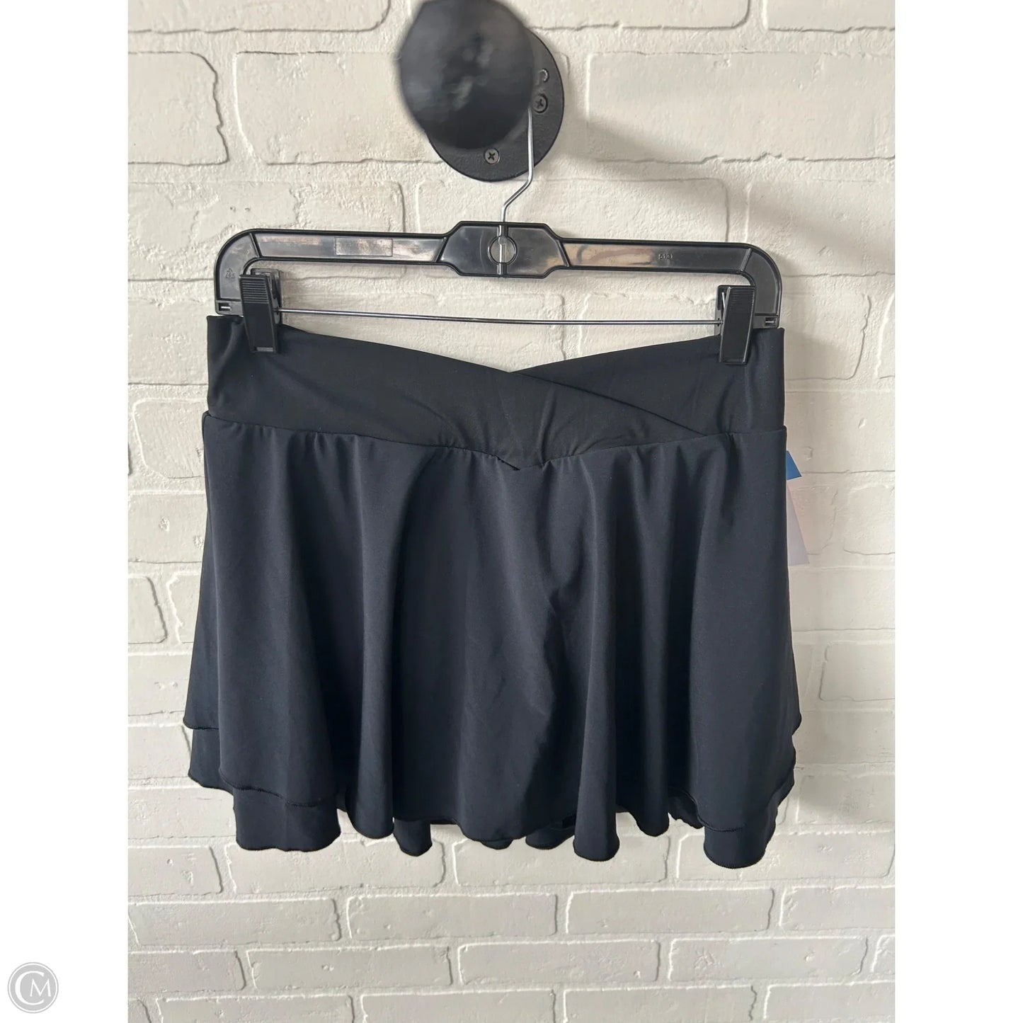 Athletic Skort By Crz Yoga In Black, Size: 14/XL