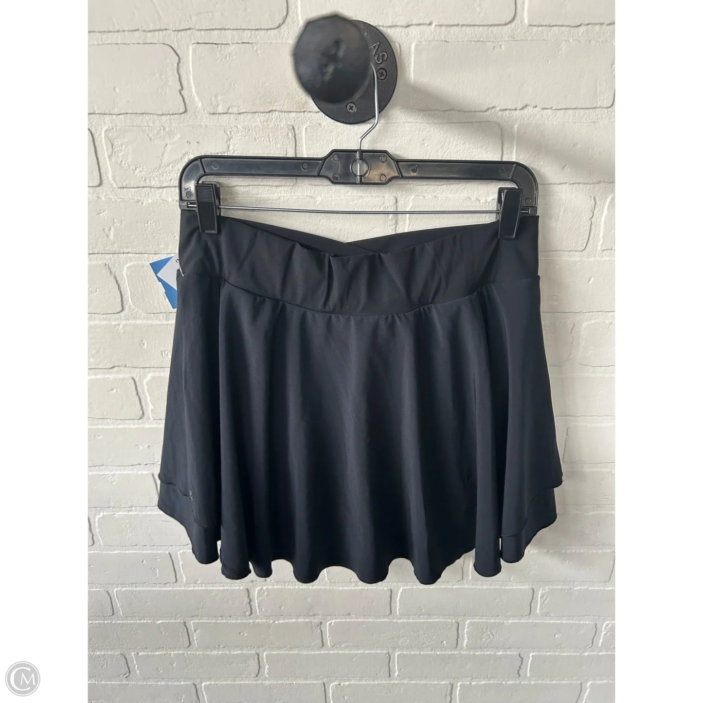 Athletic Skort By Crz Yoga In Black, Size: 14/XL