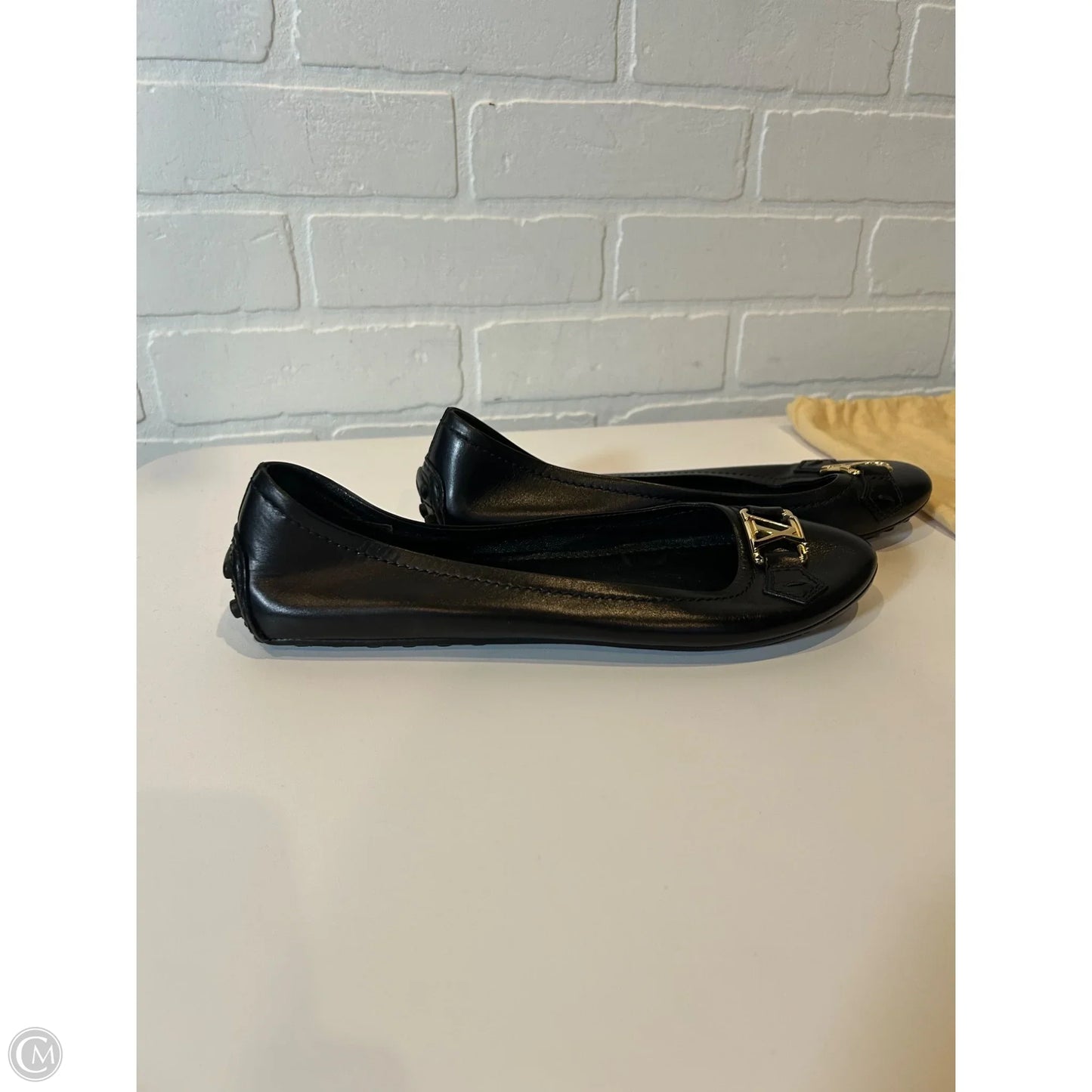 Shoes Luxury Designer By Louis Vuitton In Black, Size: 8