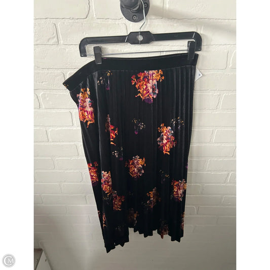 Skirt Midi By Maeve In Black, Size: 12