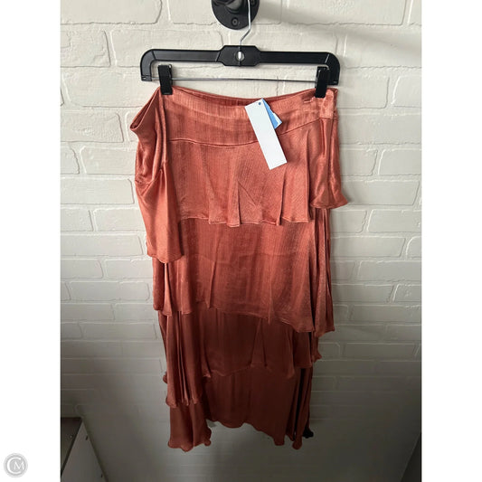 Skirt Maxi By Maeve In Orange, Size: 14