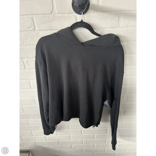 Sweatshirt Hoodie By Perfect White Tee In Grey, Size: L