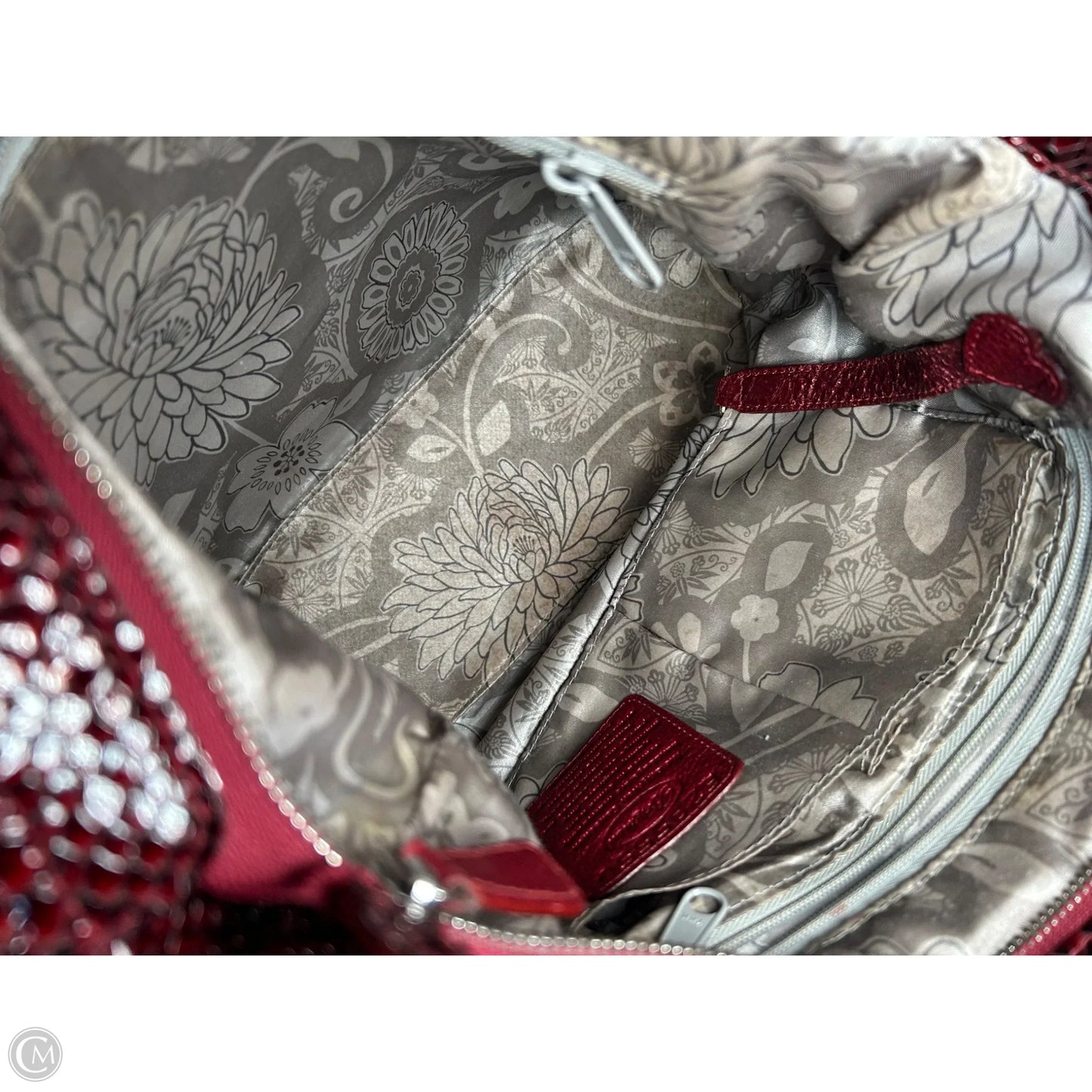 Handbag Leather By Brighton, Size: Medium